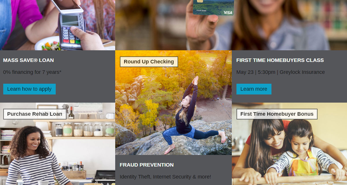 New web site content