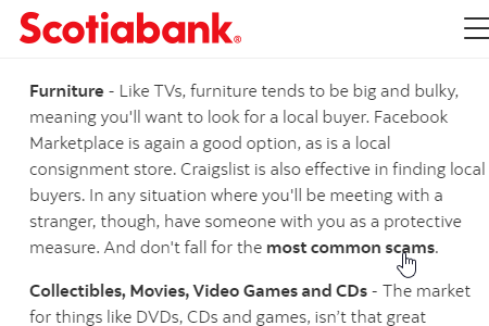 screen shot of dashboard