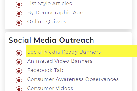 screen shot of dashboard