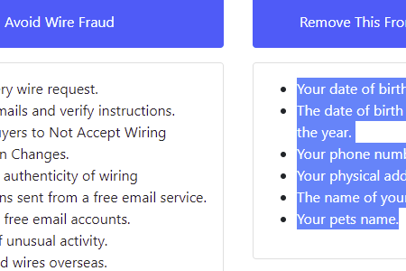 screen shot of dashboard